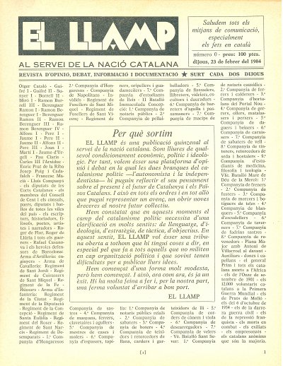 Portada del n�mero 0